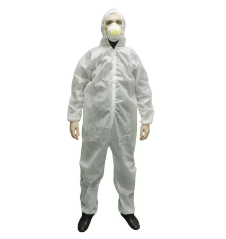 Комбинезон ламинированный Спектр,тк.Спанбонд,пл.40 г/м2,Белый