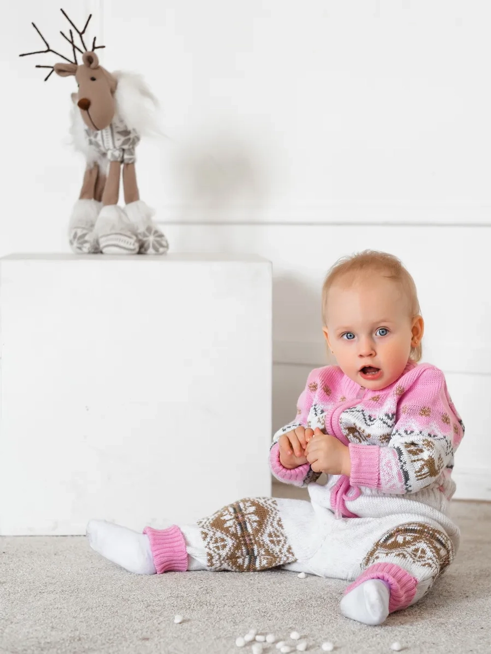 Комбинезон вязаный