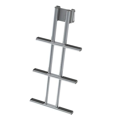 Трап дайверский телескопический быстросъемный, 3 черных ступени (ширина 450мм.) (10269538)