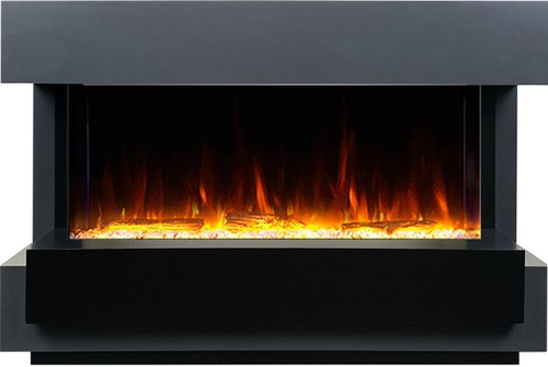 Каминокомплект Cube 36 - Серый графит с очагом Astra 36 RF