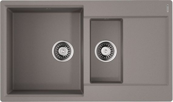 Мойка Omoikiri Daisen 86-2-GR Artgranit/leningrad grey(арт.4993475)