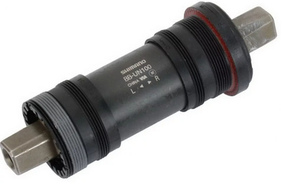 Каретка под квадрат Shimano 68х122,5 мм, резьба BSA 1,37", без болтов, без уп.