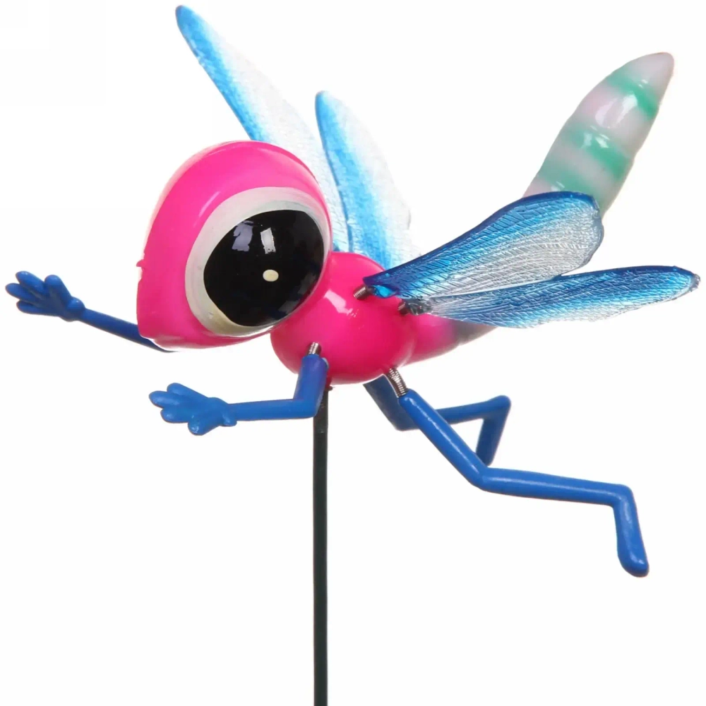 Фигура на спице «Стрекоза» 6*17*40см для отпугивания птиц