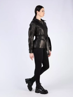 Кожаная куртка демисезонная