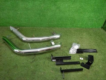 Защита заднего бампера Infiniti QX80 (2017-н.в,)