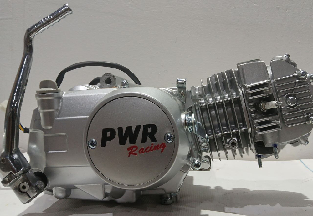 Двигатель 125см3 153FMI (52.4x55.5) механика, 4ск, без стартера Питбайк  PWR Racing FRZ 125