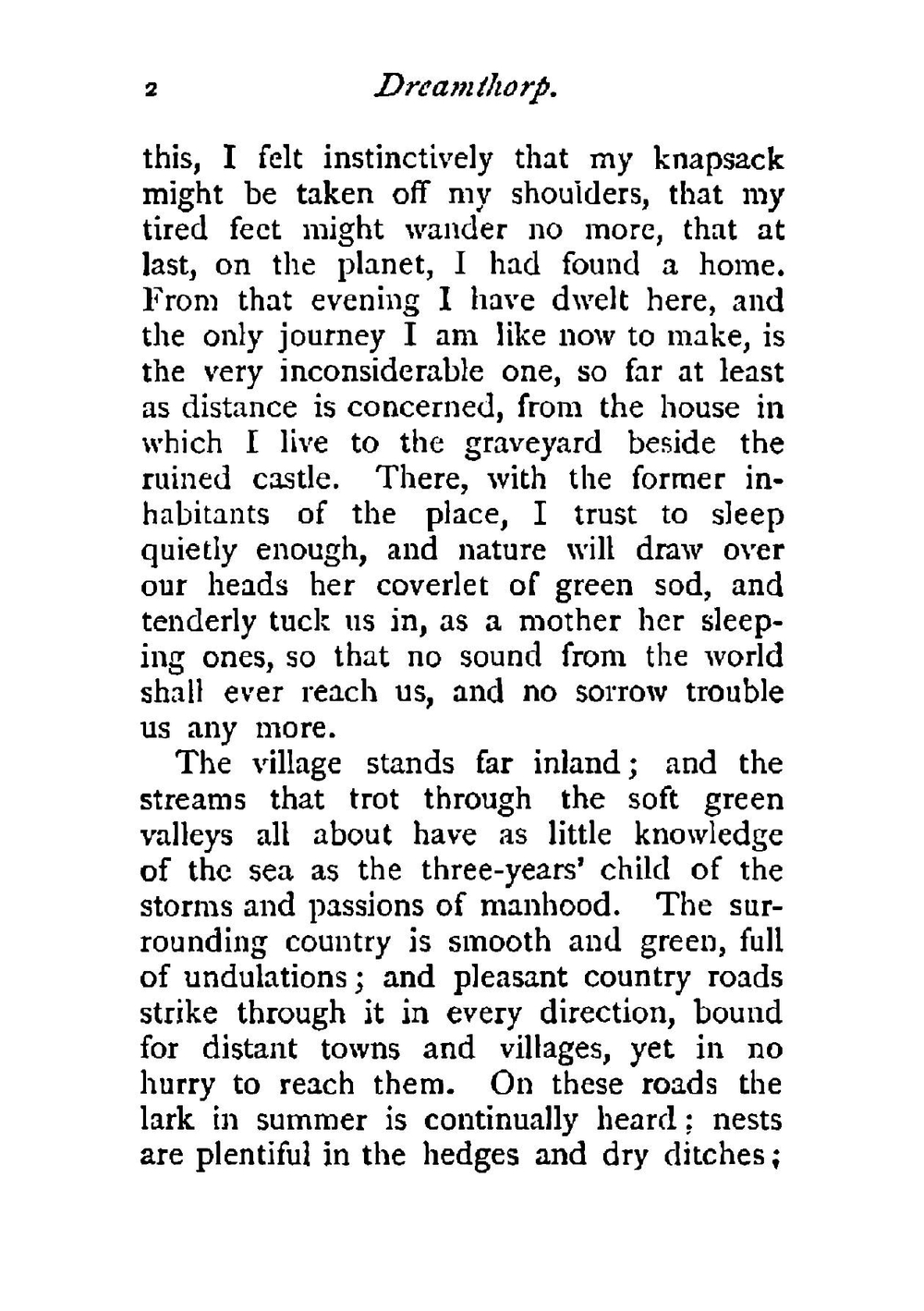 Dreamthorp. A book of essays written in the country | Alexander Smith