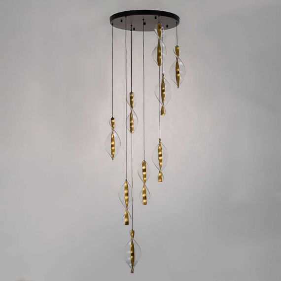 Подвесная светодиодная люстра Citilux Vind CL214091