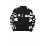 Шапка BIKKEMBERGS Черный/Принт: белые надписи-логотипы Мальчик