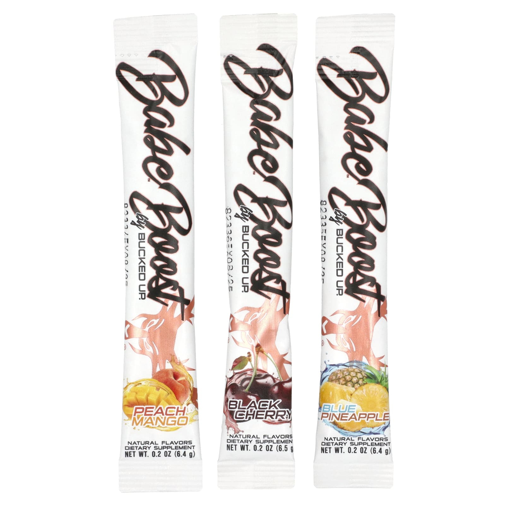 Bucked Up, Babe Boost, разнообразный набор, 30 пакетиков по 0,2 унции