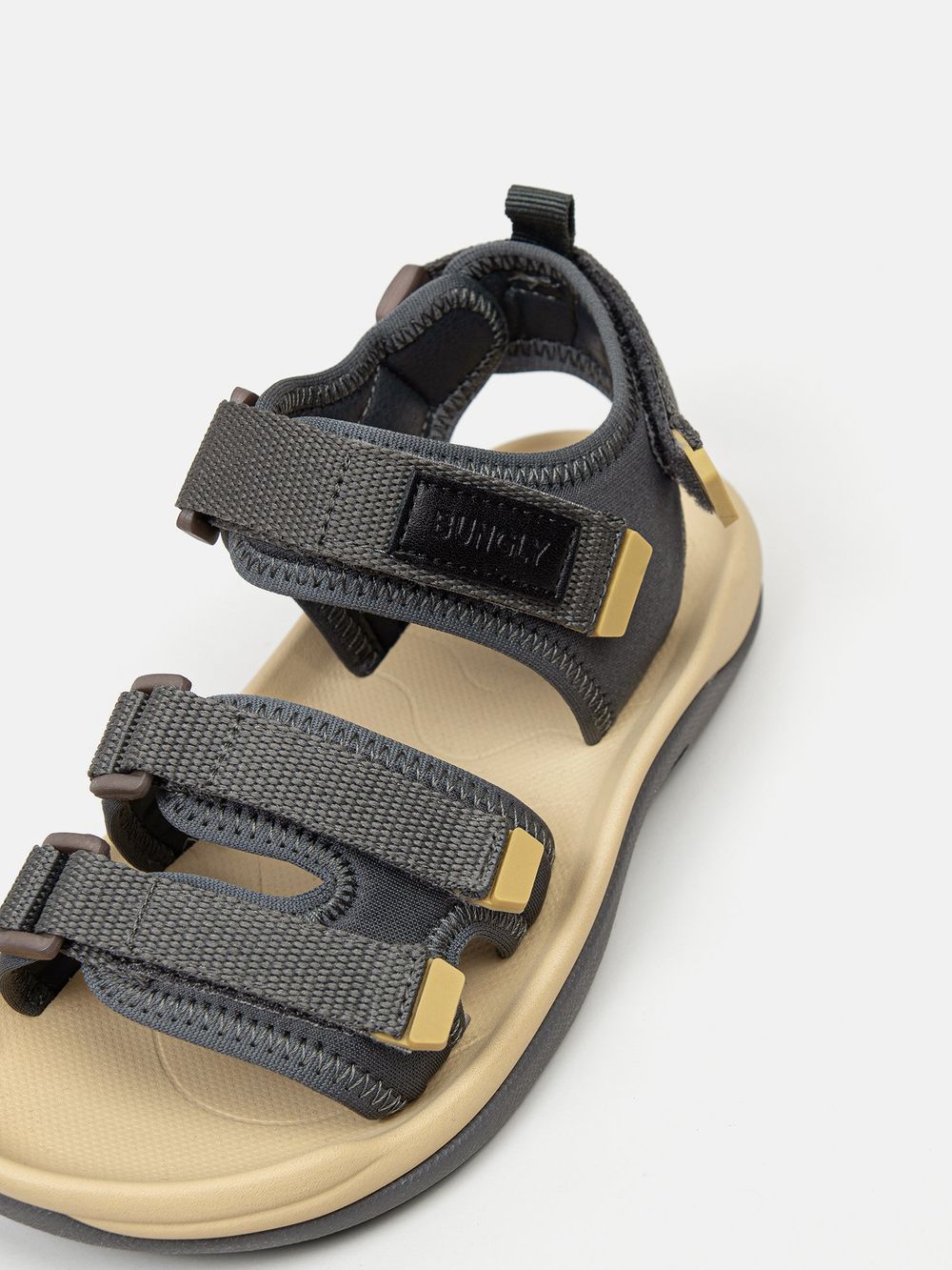 Сандалии "Графит" на липучке