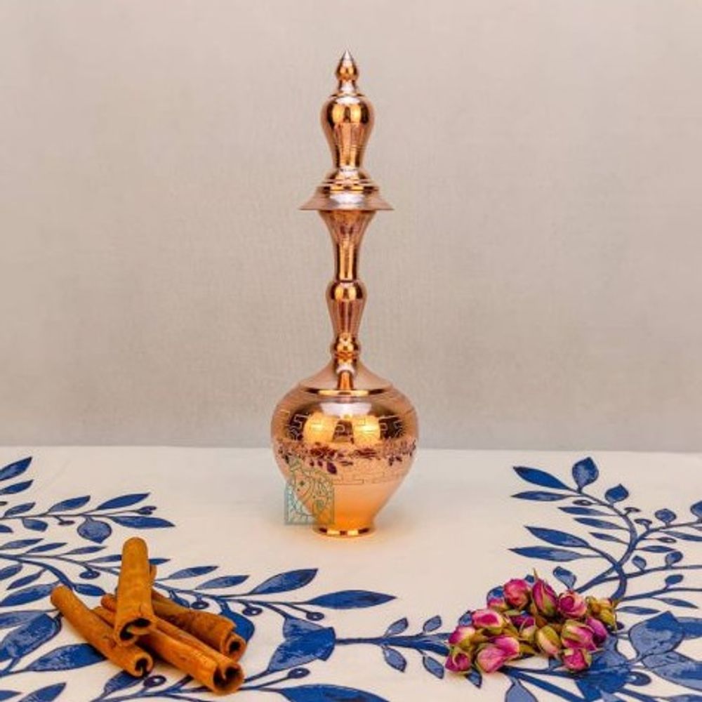 Медный кувшин для розовой воды Голабдан 30 см Exirmes 30220299 Иран