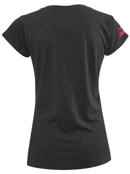 Женская теннисная футболка Babolat Exercise Flag Message Tee Women
