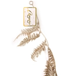 Украшение новогоднее «Сияющий папоротник» 1,80 м, Шампань