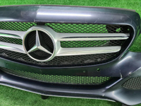 Бампер передний Mercedes C W205 (14-18) (В сборе)
