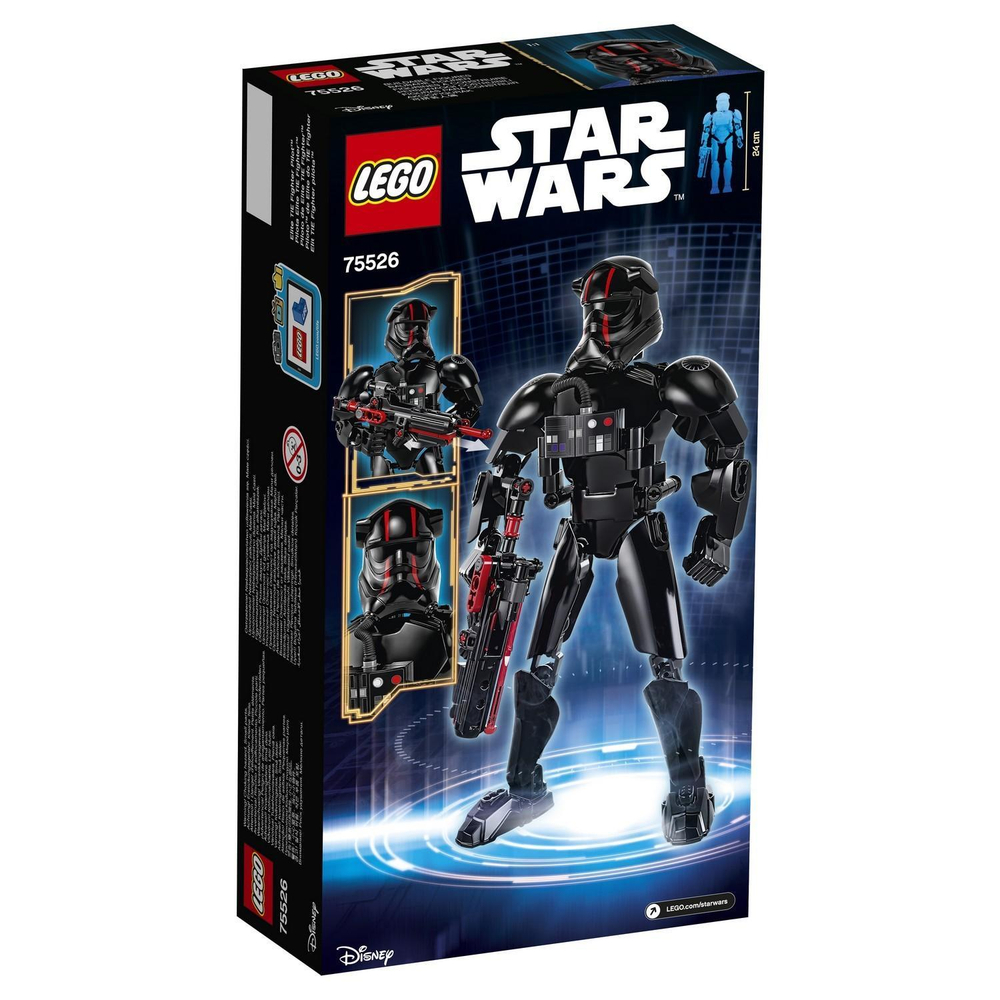 LEGO Star Wars: Элитный пилот истребителя СИД 75526 — Elite TIE Fighter Pilot — Лего Звездные войны Стар Ворз