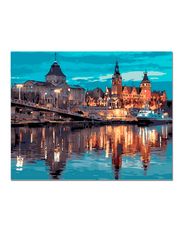 Картина по номерам "Европейский город", 40х50 см