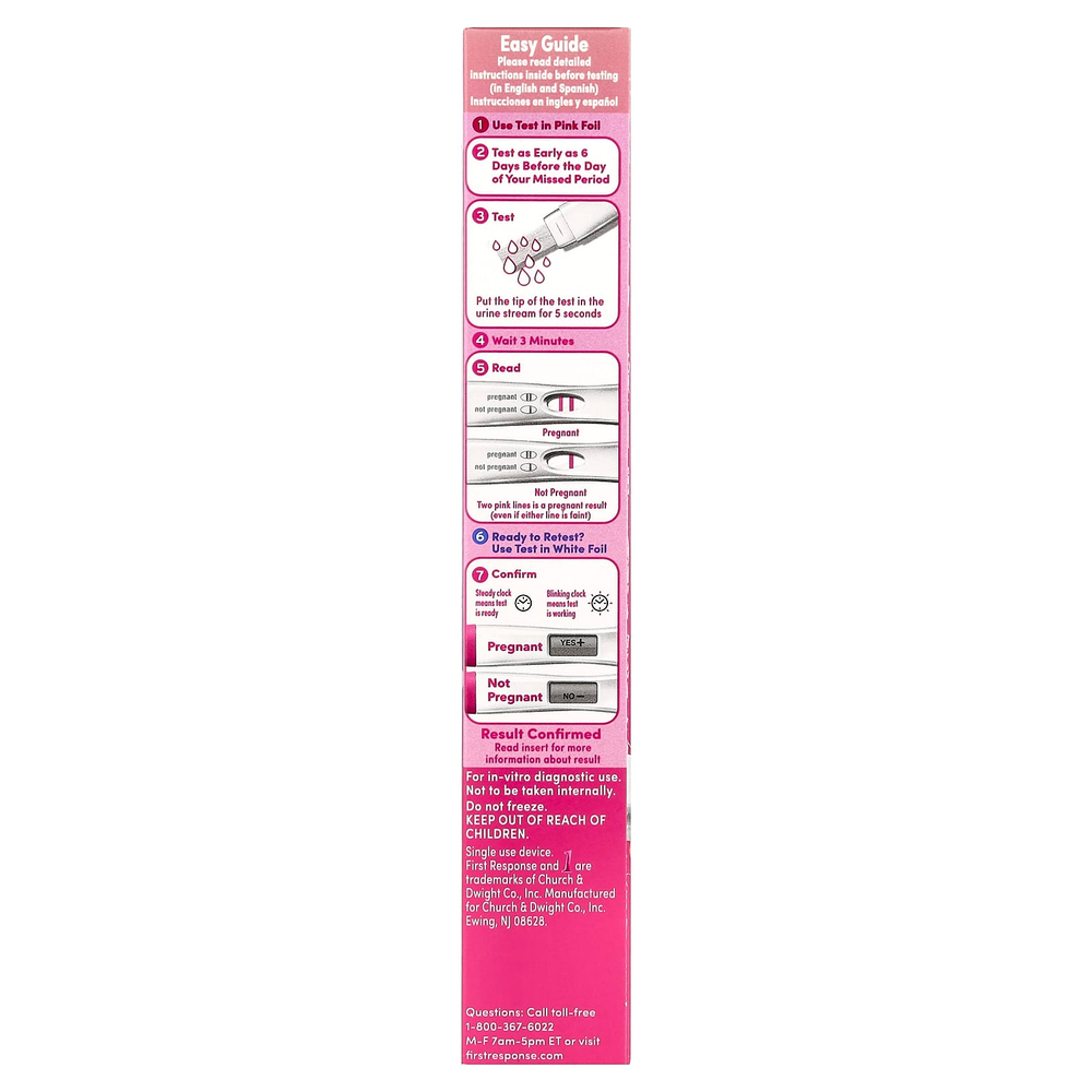 First Response, Test & Confirm Pregnancy Test, 2 Tests