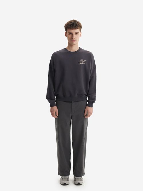 Толстовка Ruff Global Oversized темно-серая