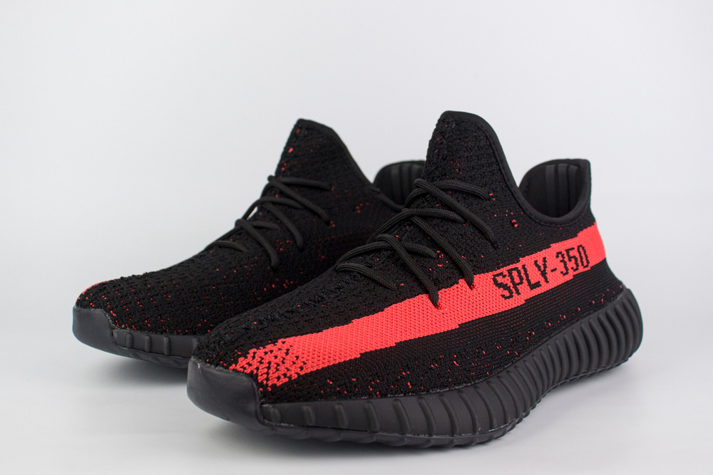 Кроссовки Adidas Yeezy 350 boost v2 Sply350 Black Pink