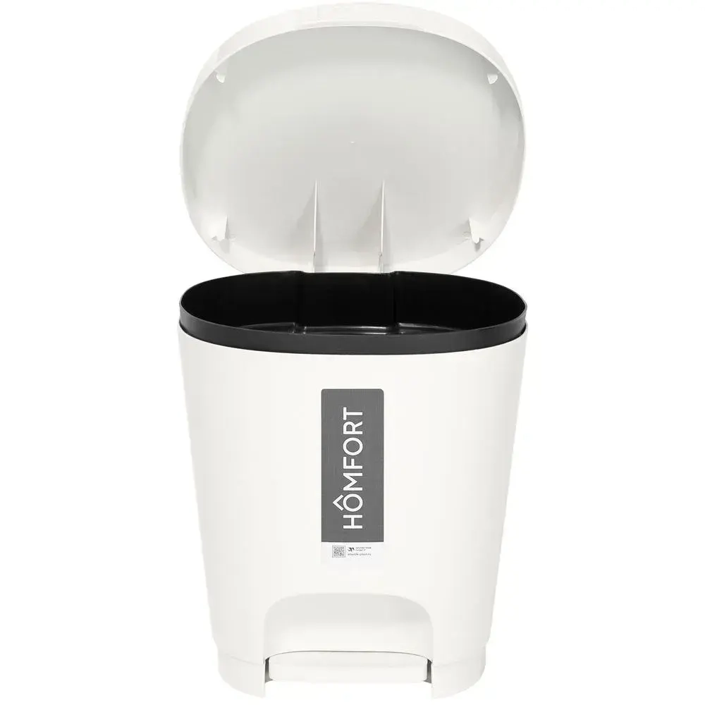 Контейнер для мусора YUTO 8л белый 250х292мм