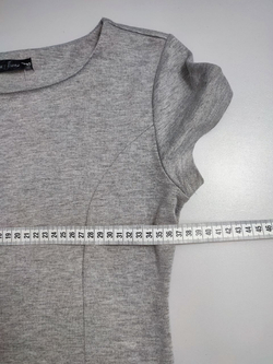 Платье Gloria Jeans серо-черное 44 размер