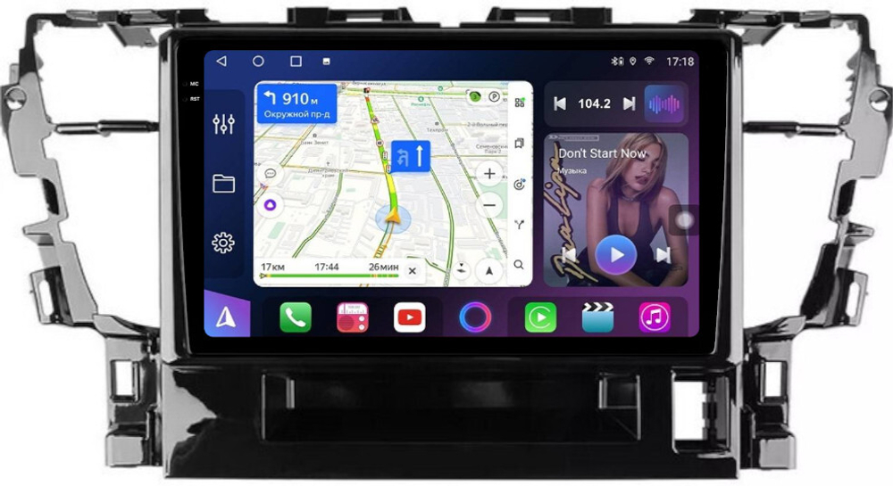 Магнитола для Toyota Alphard 3 H30, Vellfire 2 H30 2015-2023 (правый руль) - FarCar BM564M-2K монитор 10.36" 2K QLED на Android 14, TS10, 4+32Гб, CarPlay, 4G SIM-слот