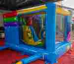 Коммерческий надувной батут «Подводный мир » 4*3,5*2,5 м