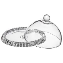БЛЮДО СЕРВИРОВОЧНОЕ "CRYSTALITY" С КРЫШКОЙ, 20*12 СМ