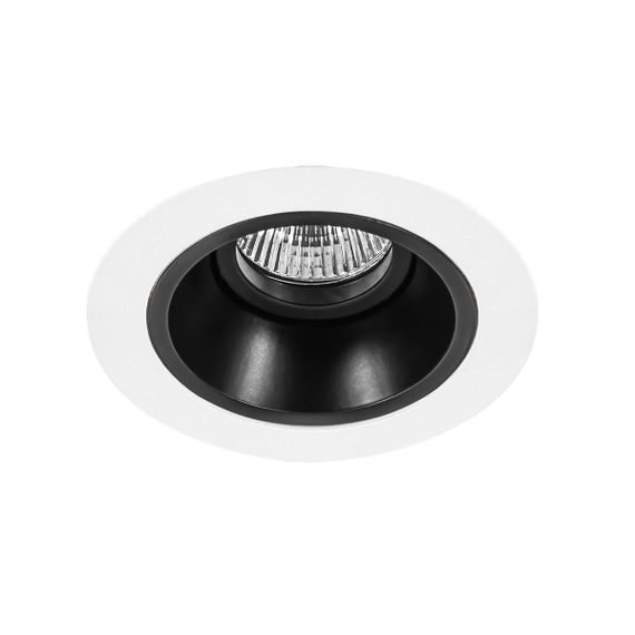 Комплект из светильника и рамки Lightstar Domino Round (214616+214607) D61607