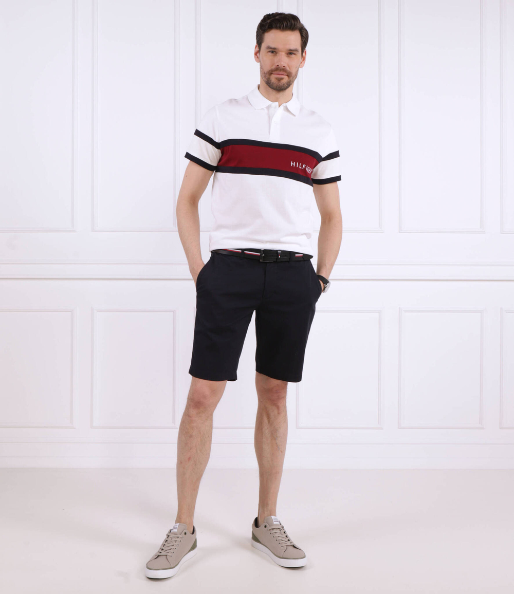 Поло Tommy Hilfiger - белый(MW0MW30755)