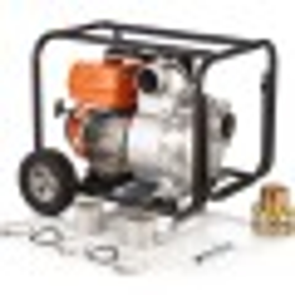 Мотопомпа бензиновая MERAN MPG401T для грязной воды 100582453