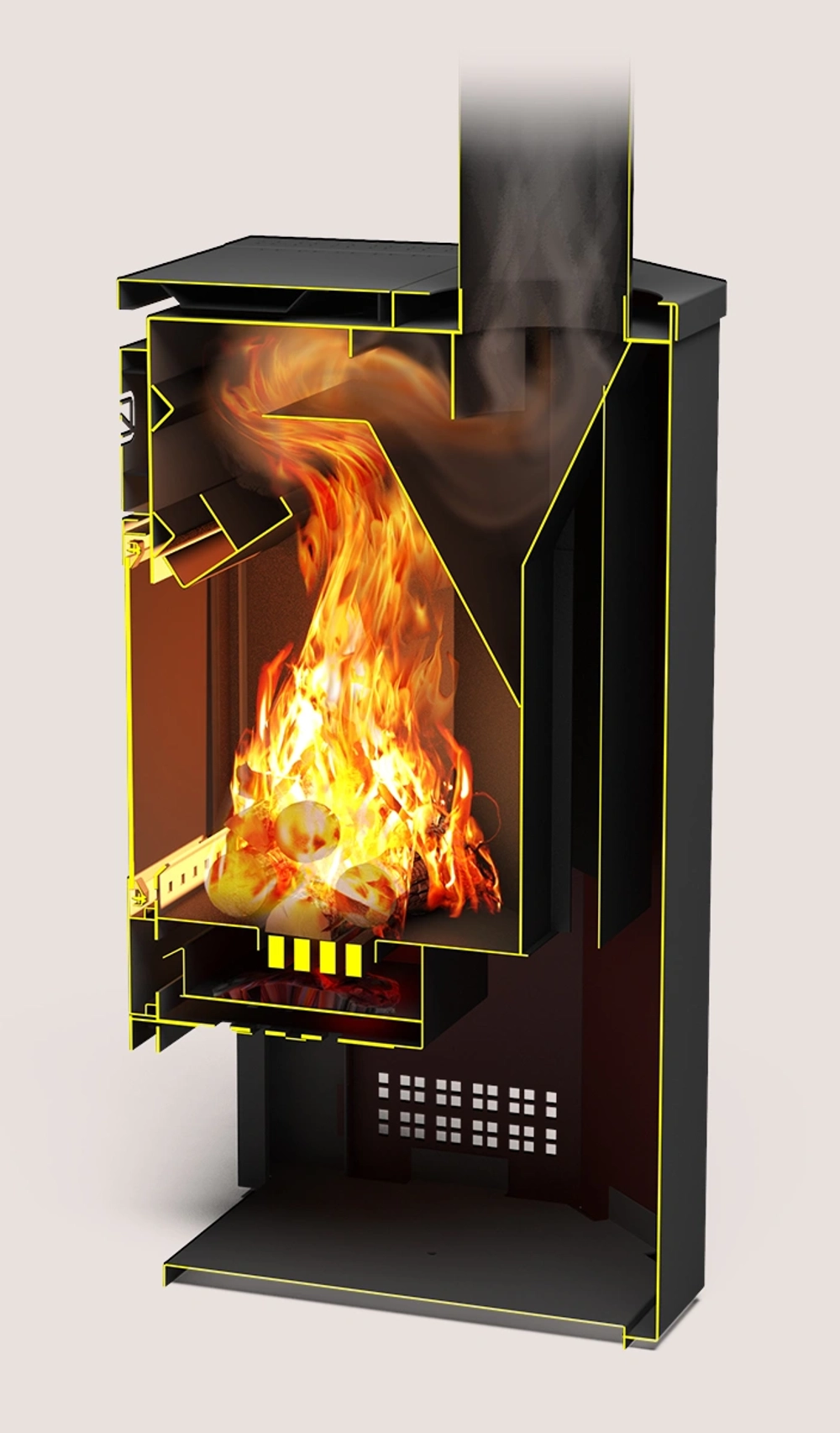 Печь-камин Кадриль