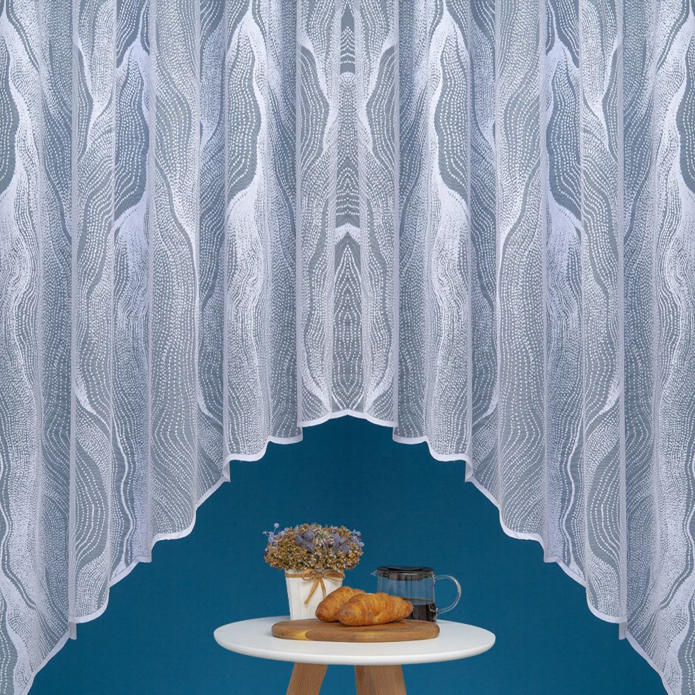 Тюлевая арка жаккард, пр-во Турция, 161*400 см