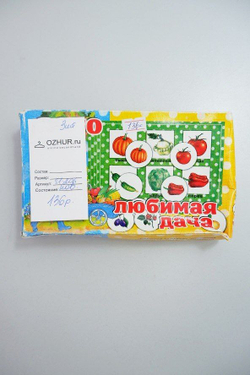 Игра настольная Лото "Любимая дача", новая