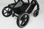 Прогулочная коляска Cybex Balios S Lux TPE 2025 Stormy Blue с дождевиком