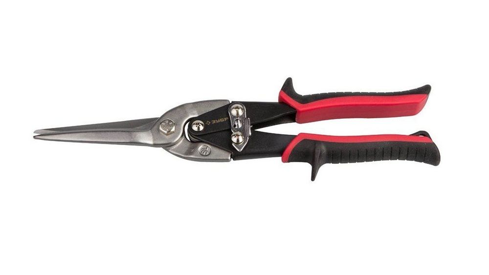 Ножницы по металлу ЗУБР прямые 290мм