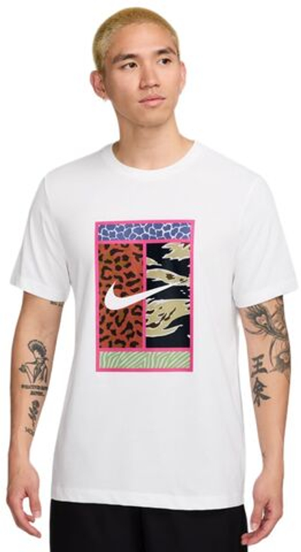 Теннисная футболка Nike Court Dri-FIT Tennis - white