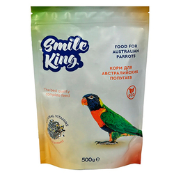 Smile King корм для австралийских попугаев, 500г