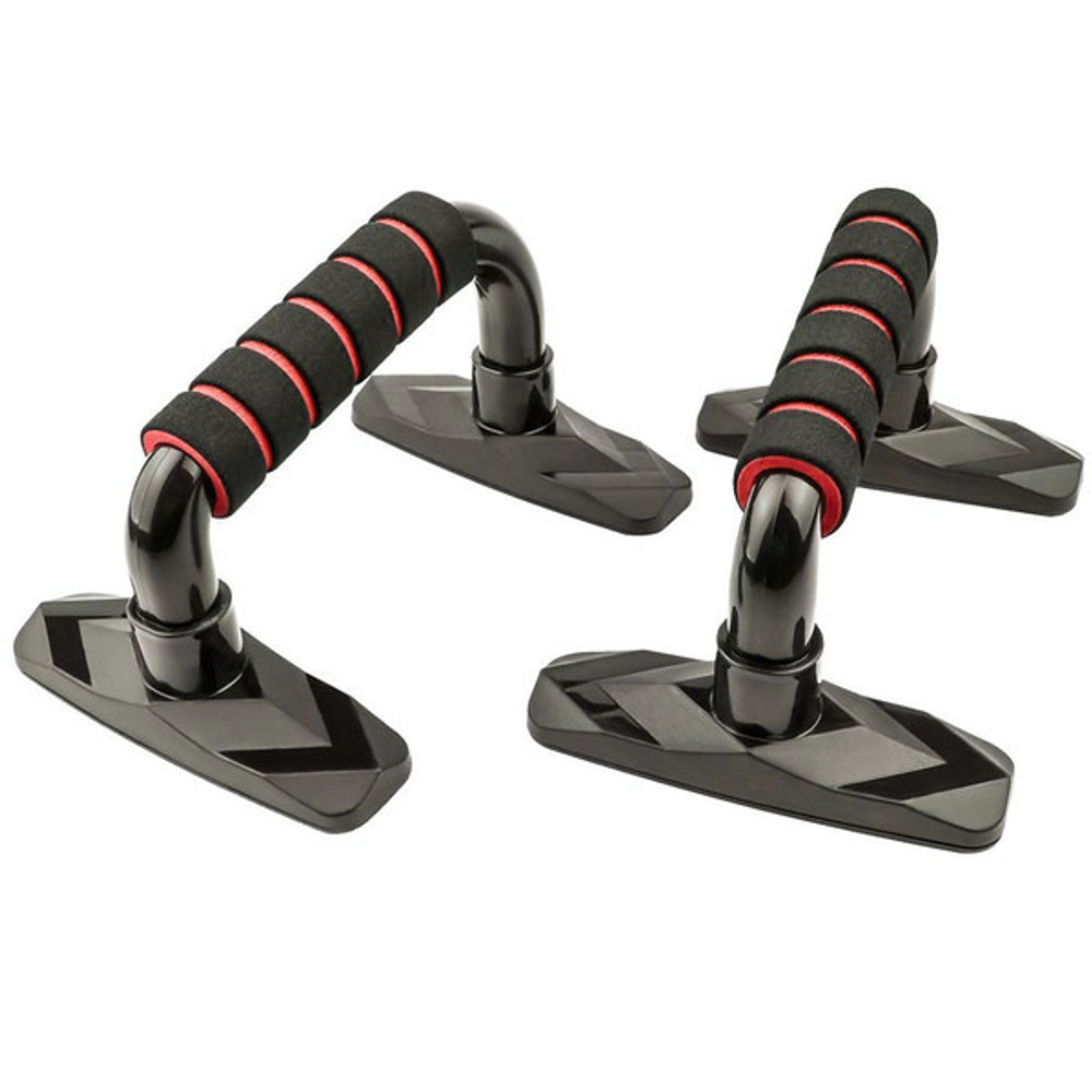 Упоры для отжимания с неопреновыми ручками пластиковые