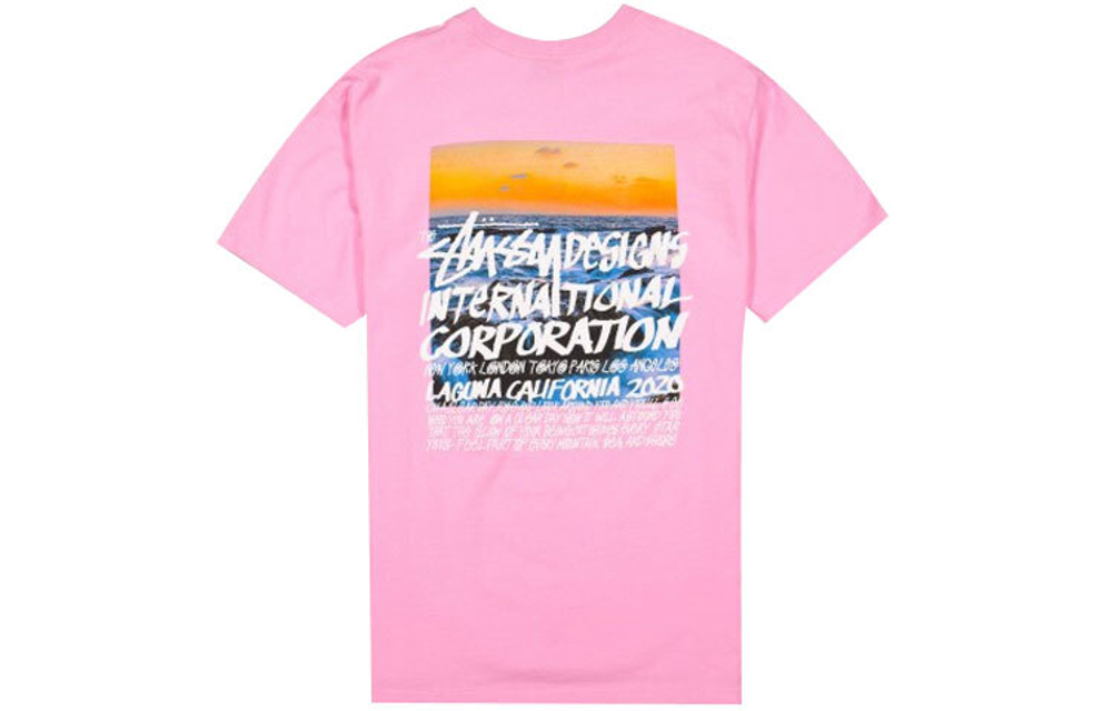 Футболки Stussy Clear Day Tee T, 1904502-pink