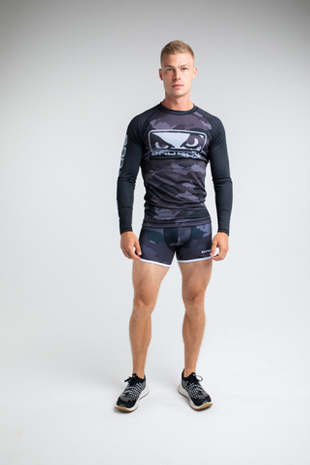 Плавки/Боксеры мужские Bad Boy серый камуфляж