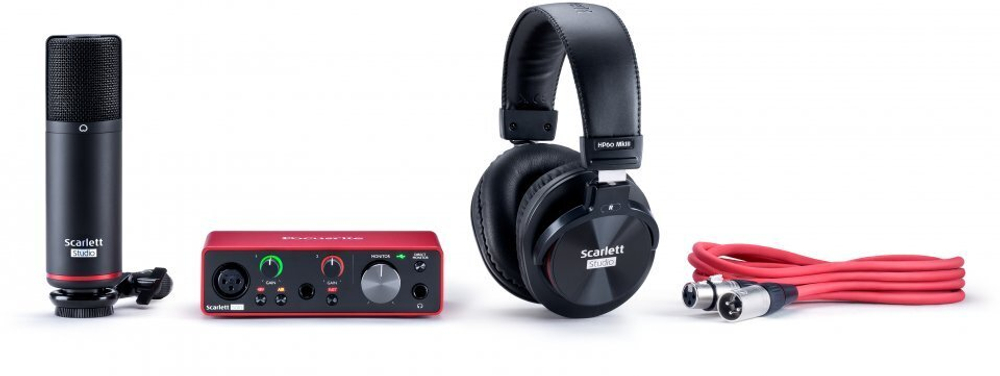 Focusrite Scarlett Solo Studio 3rd Gen Студийный комплект