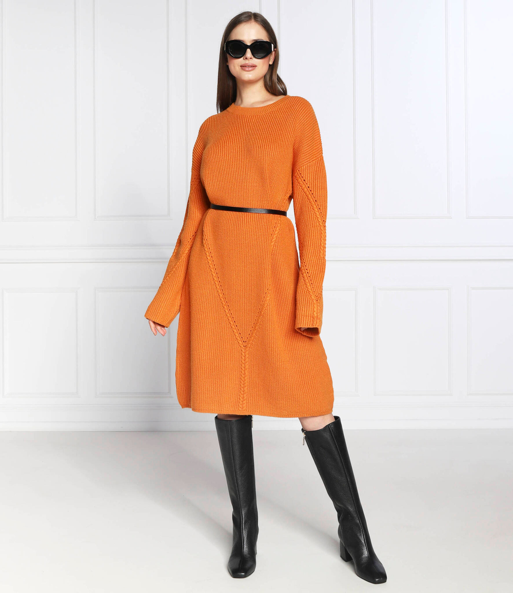 платье giuki Silvian Heach - оранжевый (PGA22085VE)