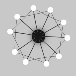 Потолочная люстра Eurosvet RAGNO 90035/10 4690389212727