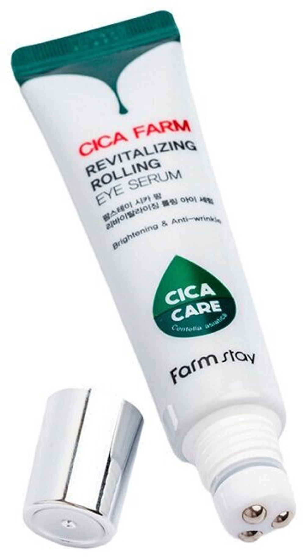 Farmstay Cica farm rolling eye serum Сыворотка для кожи вокруг глаз с центеллой азиатской - 25 мл