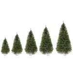 Елка «Императорская» 210 см, леска+ПВХ (1042 ветки)