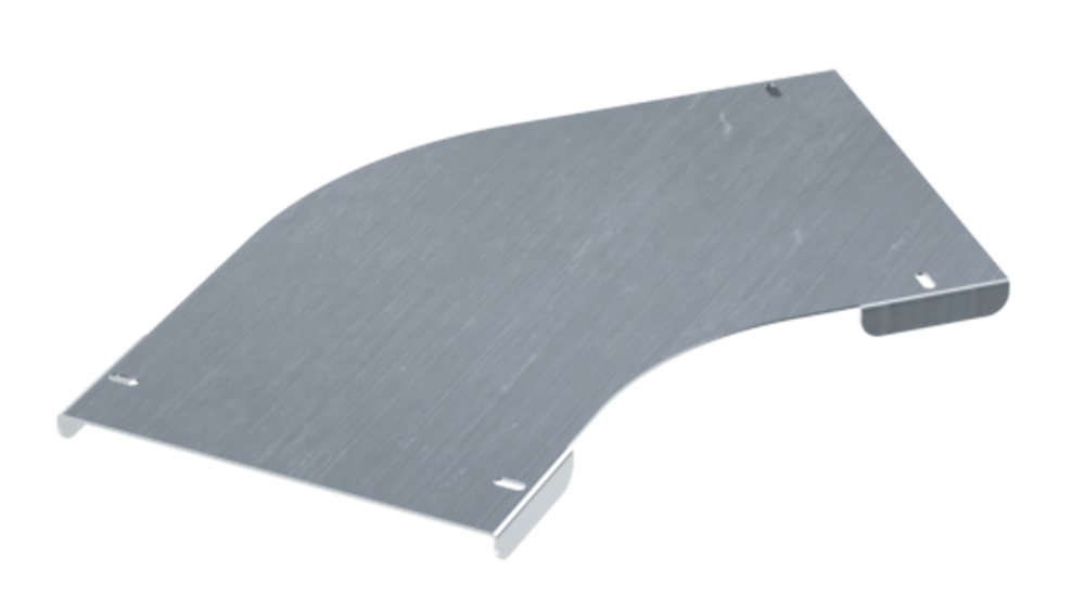 Крышка на угол горизонтальный 45 градусов 150, R300, 1,0 мм, нержавеющая сталь AISI 304