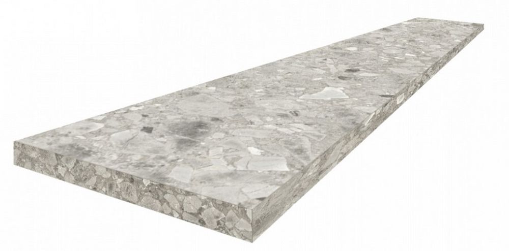 Ступень Brera Grey Scal.120 Ang.Sx (Угл.Лев) 33x120