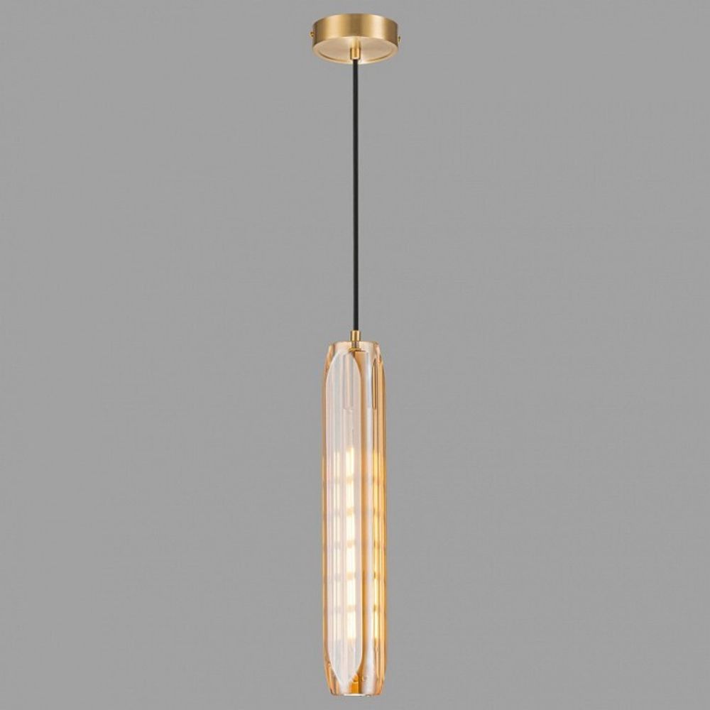 Подвесной светильник Belfast Gibson 6133-1 BR CA